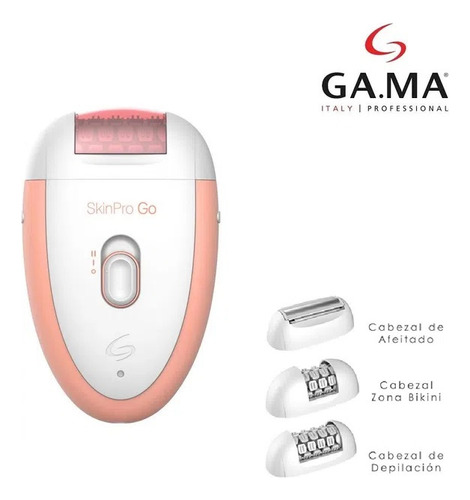 Depiladora Gama Cabezales Rotativos Skin Pro Go | Xenex |
