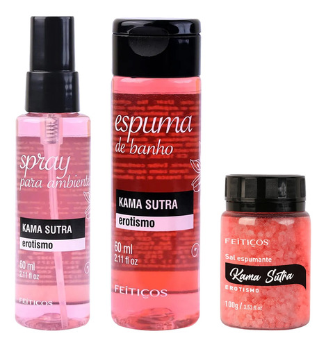 Kit Espuma E Sais De Banho E Aromatizante Aromaterapia Suave