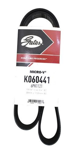 Banda Motor Accesorios S/aa Seat Toledo 1.8 2003 Gates