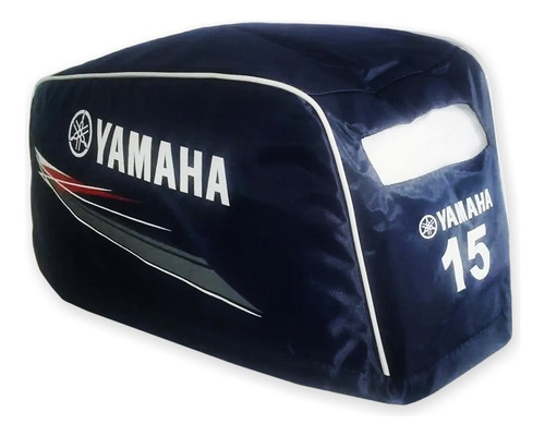 Capa Para Capô Motor Popâ Yamaha 15 Hp Modelo Fm