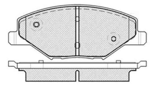 Pastilla De Freno Volkswagen --polo 1.4 - 1.6 Tdi 09/ Delant