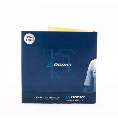 Imagen 4 de 9 de Moneda Niquel Diego Maradona De Coleccion 40 Aniversario
