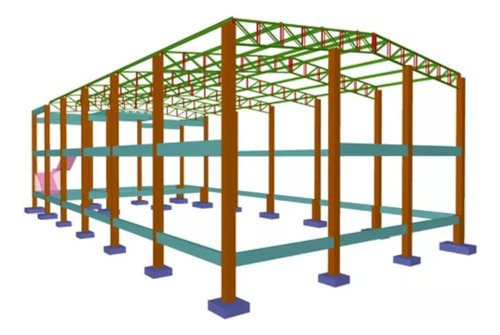 Projeto Galpão Estrutura Metálica, Consultoria, Orçamento