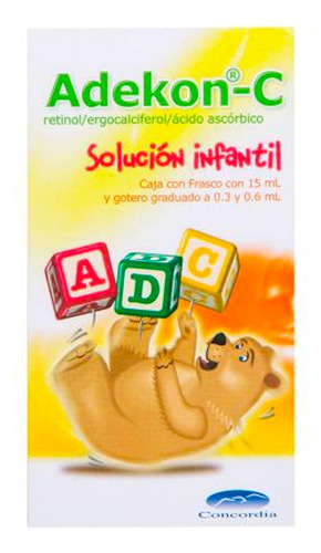 Solución Infantil Adekon-c Gotas 15 Ml