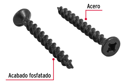 Caja Con 36 Set Con 200 Pijas #8 X 1-1/2 Combinadas (cuadro+