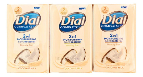 Dial Complete Beauty Bar - Jabón Hidratante Y Antibacteria.