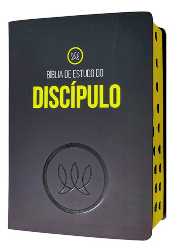 Bíblia De Estudo Do Discípulo Ra Capa Preta Com Indice - Com Luva De Proteção