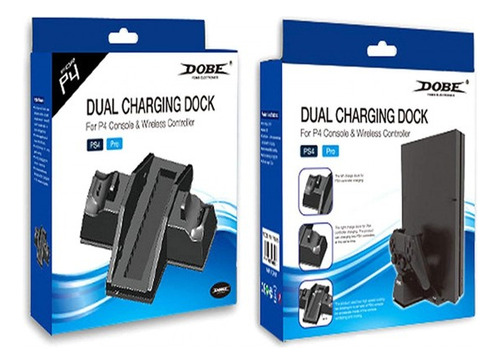 Ps4 Cargador De Joysticks Y Base Enfriadora Para Consola