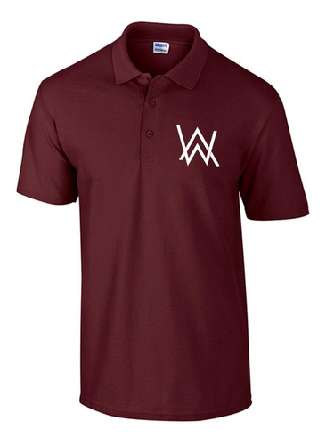 Camiseta  Polo Alan Walker  Hombre Gildan