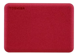 Disco Duro Externo Toshiba Canvio Advance Hdtca20x 2tb Rojo