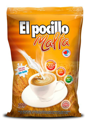 Malta  Fortif. 500 Gr El Pocillo Maltas