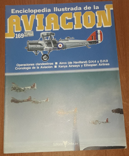 Revista Enciclopedia Ilustrada De La Aviacion N°169