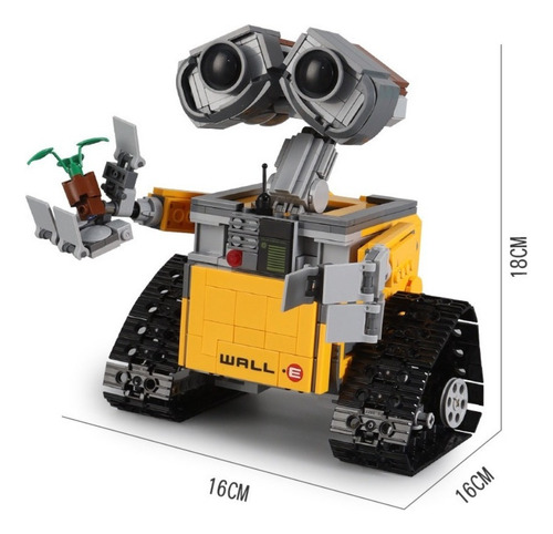 // Juguetes De Bloques De Construcción Para Niños Wall.e