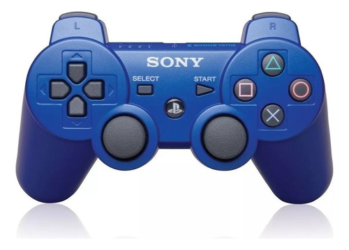 Control Joystick Inalámbrico Sony Playstation Dualshock 3 Metallic Blue