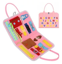 Comprar Montessori Kids Toys Juguete Con Hebilla De Aprendizaje Temp