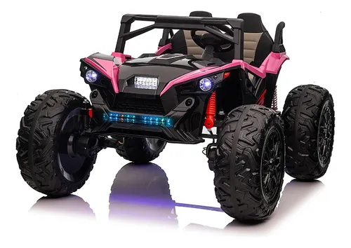 Carro Utv A Batería Recargable Para Niños Con Luces