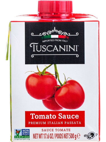 Salsa Italiana De Tomate Tuscanini Passata Kosher Premium