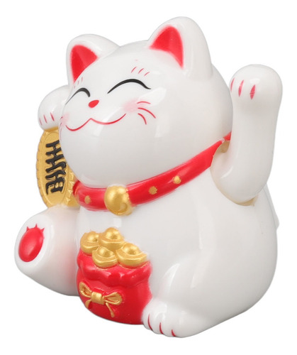 Lámpara Solar Con Forma De Gato De La Suerte, Diseño Chino,