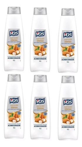 Pack X6 Acondicionador Vo5 Nutrición Intensa 790ml