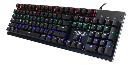 Kit Gamer Teclado + Mouse Rgb Colores