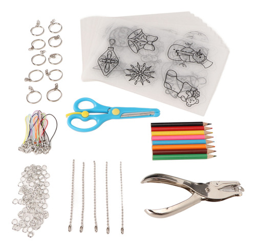 Kit De Sábanas Termorretráctiles Shrinky Dink Semitransparen