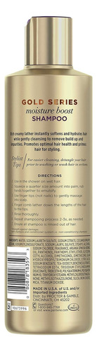 Pantene Pro V Gold, Shampoo Aumento De La Humedad, 270ml