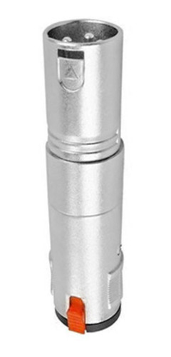 Imagem 2 de 6 de Plug Adaptador Star Cable Xlr M - Jack J10 Mono C/ Trava