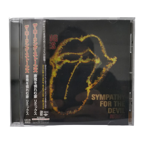 The Rolling Stones Sympathy For The Devil Remix Cd Japón Obi