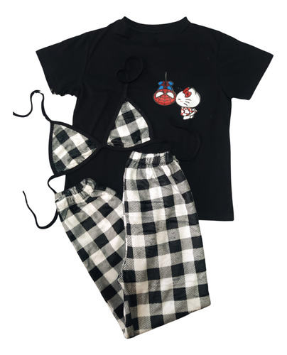 Pijama Duo De 5 Piezas (unisex) Para Pareja