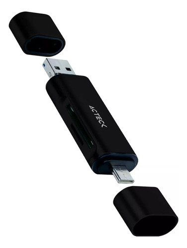 Lector De Memoria Acteck Gate Edit Dh450 Usb Sd Negro