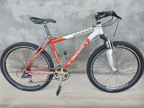 Bicicleta Specialized S-works Rodado 26 Mtb Barata Naranja Oscuro 17 " (Usado)