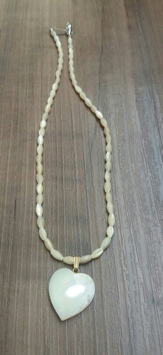 Colar De Madrepérola Década De 70