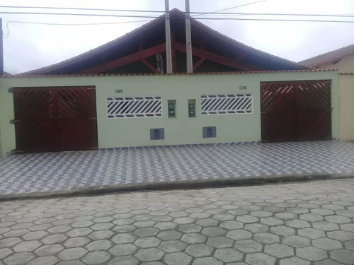 Imagem 1 de 14 de Excelente Casa Nova 2 Dorm A Venda Em Mongaguá Ref-733