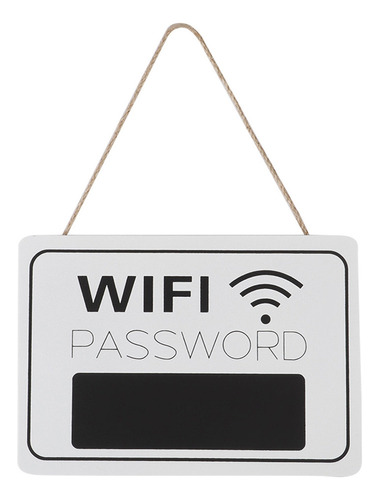 . Pantalla Wi-fi Contraseña Señalización Pared Cafetería