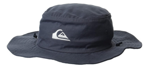 Sombrero Quiksilver, 100% Algodón, Gris Asfalto, L/xl