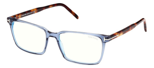 Gafas Tom Ford Ft 5802-b 55mm Azul Transparente Hombre