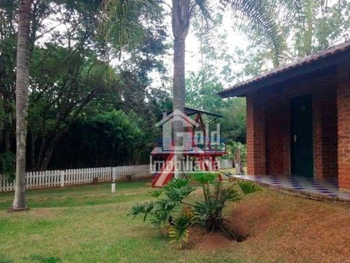 Chácara Com 9000m² Completa Em Infraestrutura, Perfeita Para Finais De Semana E Feriados Localizada Em Campo Limpo Paulista-sp - Ch0057