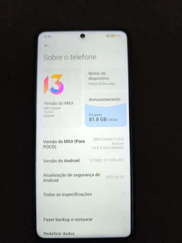 Smartphone Poco X3 Pro