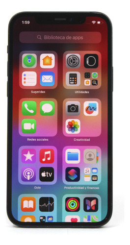 Celular Apple Iphone 12 (64 Gb) - Negro Desbloqueado (g) Negro (Usado)