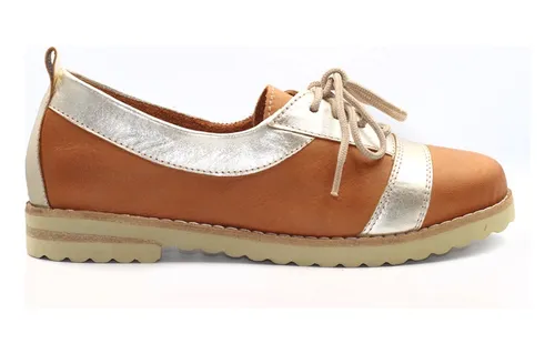Zapatos Acordonados Cuero Dama MercadoLibre