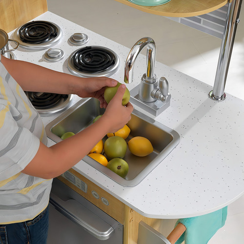 Cocina De Madera Speckled Kidkraft Modelo 53298 Color Café/Gris