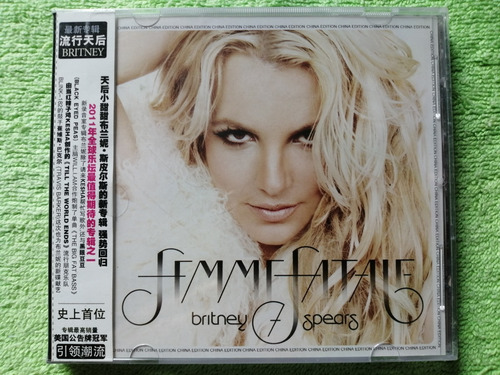 Eam Cd Britney Spears Femme Fatale 2011 + 4 Bonus Tracks 
