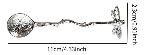 2 X 4 Cucharas De Libélula, Cuchara De Té, Cuchara Plata