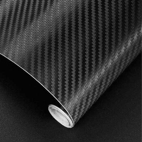 Vinilo Simil Fibra De Carbono 152cm X 1mt Texturado - Capta
