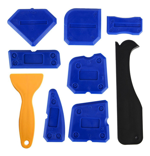 Kit: Espátula Para Azulejos, Pisos, Bordes, Boquillas, Junta