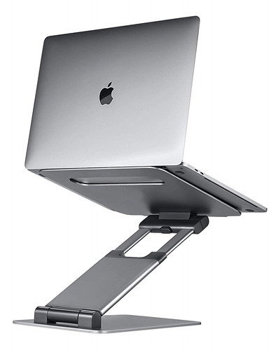 Ergonomic Laptop Stand For Desk, Adjustable Height Up To 20 
