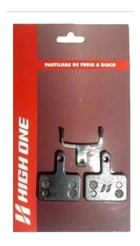 Pastilha  1 Par Freio  High One Tipo Shimano Alivio Acera