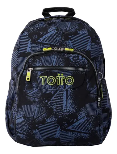 Totto Mochila Acuarela para Niño - Azul