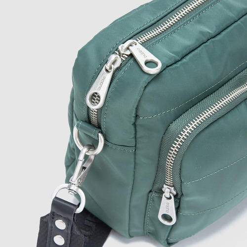 Bolsa Crossbody Bubba Bags Mini Purse Victoria Unisex Grass Lisa Metalicos Negra
