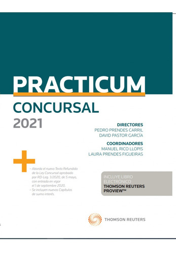 Practicum Concursal 2021 (papel + E-book)